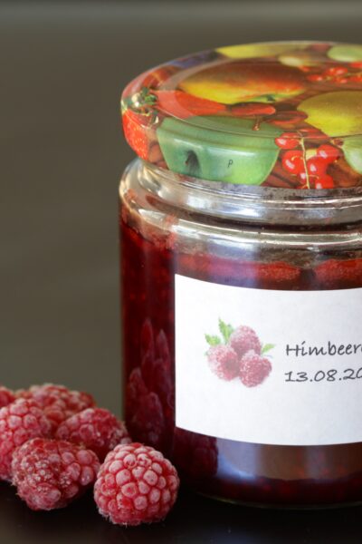 Himbeeren Konfitüre