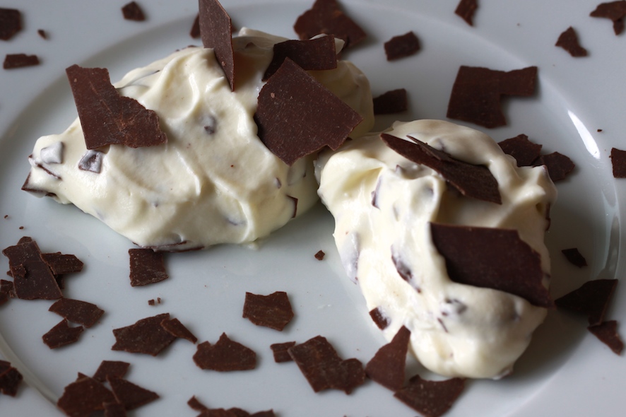 Stracciatella-Mousse - Miriam kocht