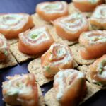 Lachsrollen